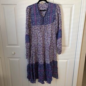 Vintage 1970’s Boho Indian Cotton Dress